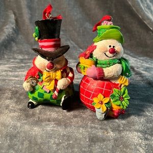 VTG Snowman Ornaments